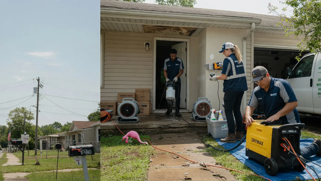 Storm Damage Water Removal in Marshallville, OH near me